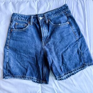 Zara Light Blue Denim Shorts, 2